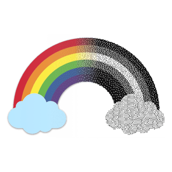 Full Color or Black & White graphic